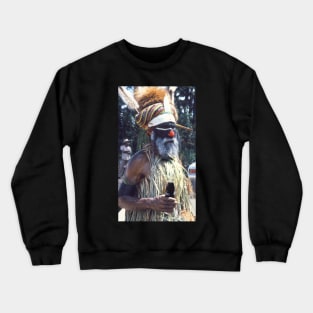 Old & New, Goroka, Papua New Guinea Crewneck Sweatshirt